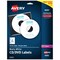 Avery Printable CD Labels, Matte White, Permanent Adhesive, Laser Printers, 30 Blank CD Labels & 60 Spine Labels (6692)